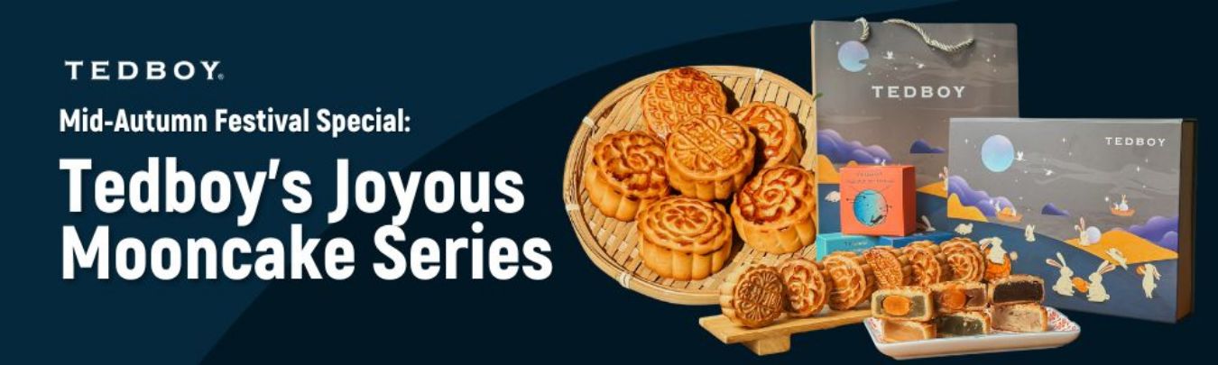 Celebrate Mid-Autumn Festival with Tedboy's Joyous Mooncake Series